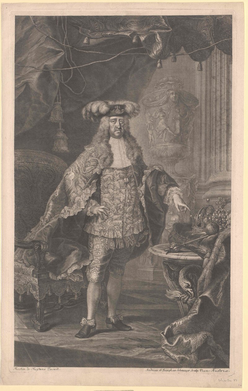 Sacro Imperador Romano Carlos VI de Artist Unknown