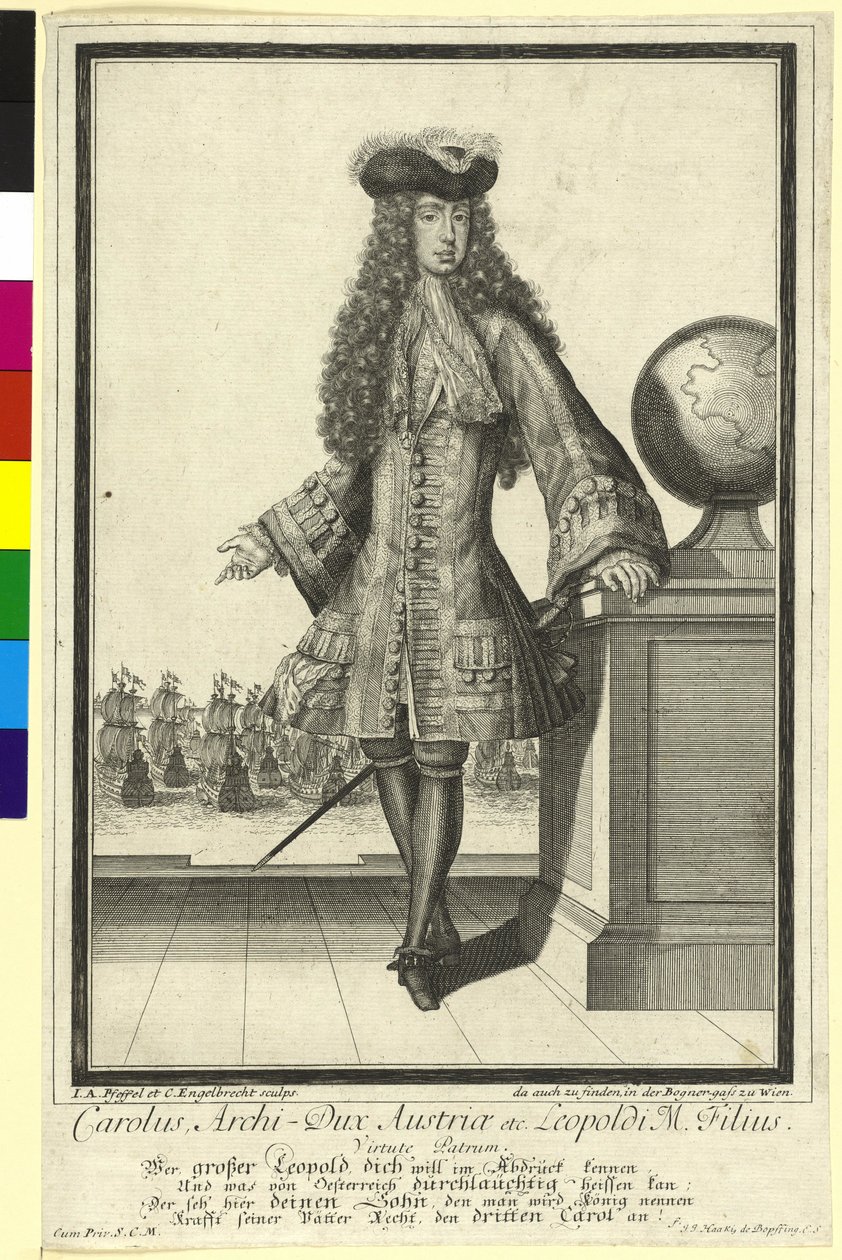 Sacro Imperador Romano Carlos VI de Artist Unknown