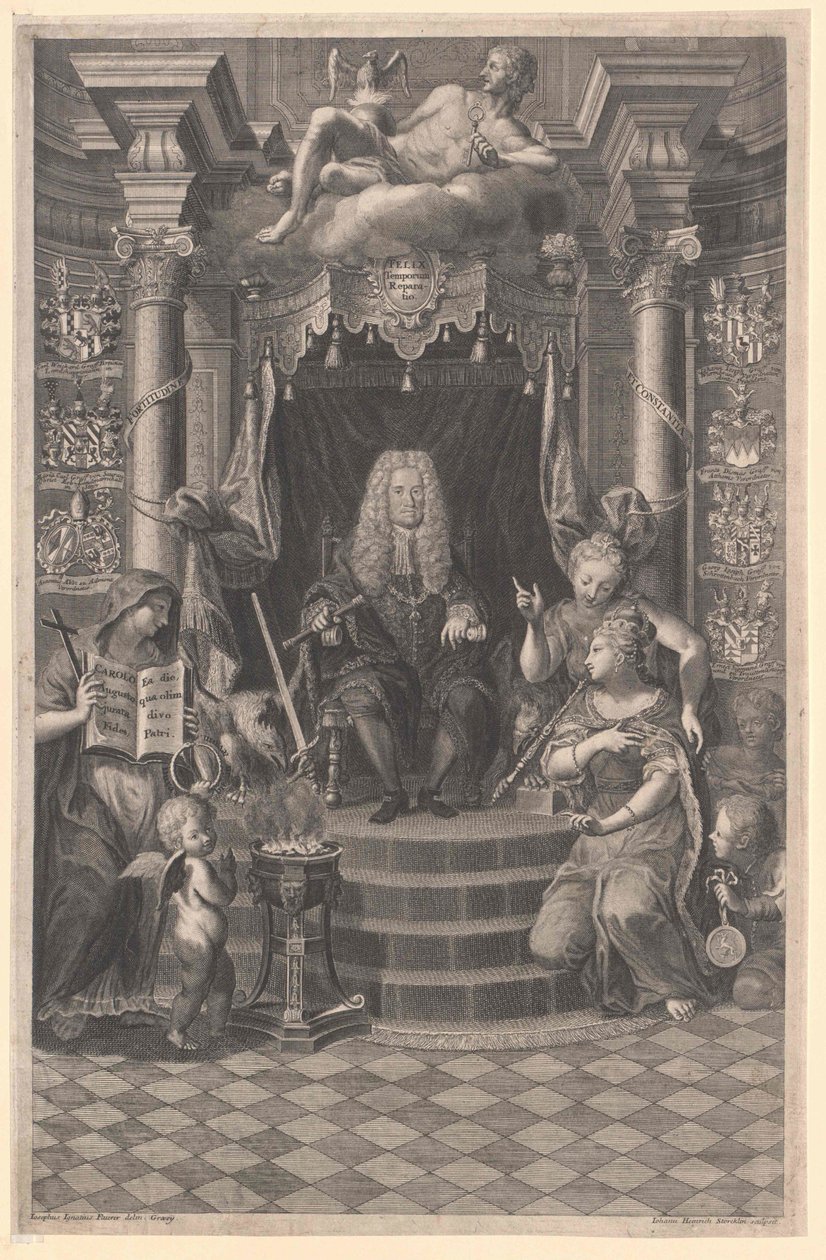 Sacro Imperador Romano Carlos VI de Artist Unknown