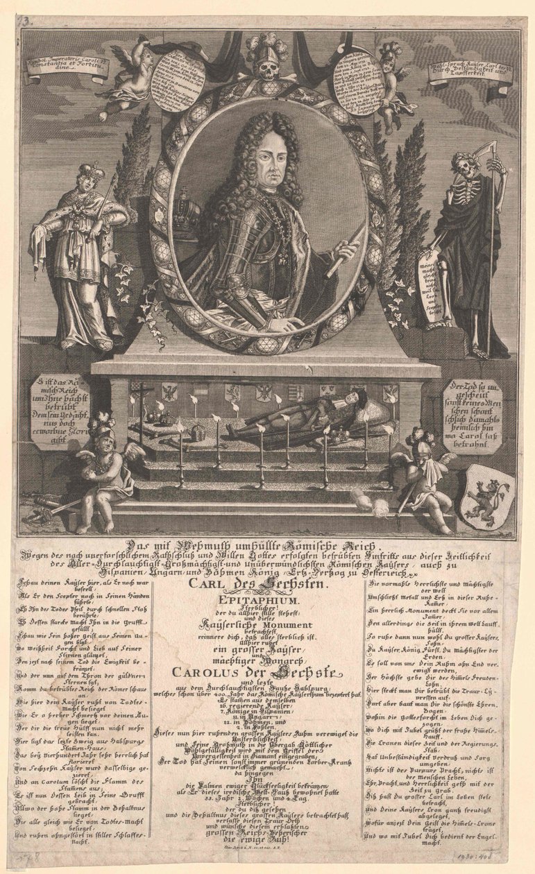 Sacro Imperador Romano Carlos VI de Artist Unknown