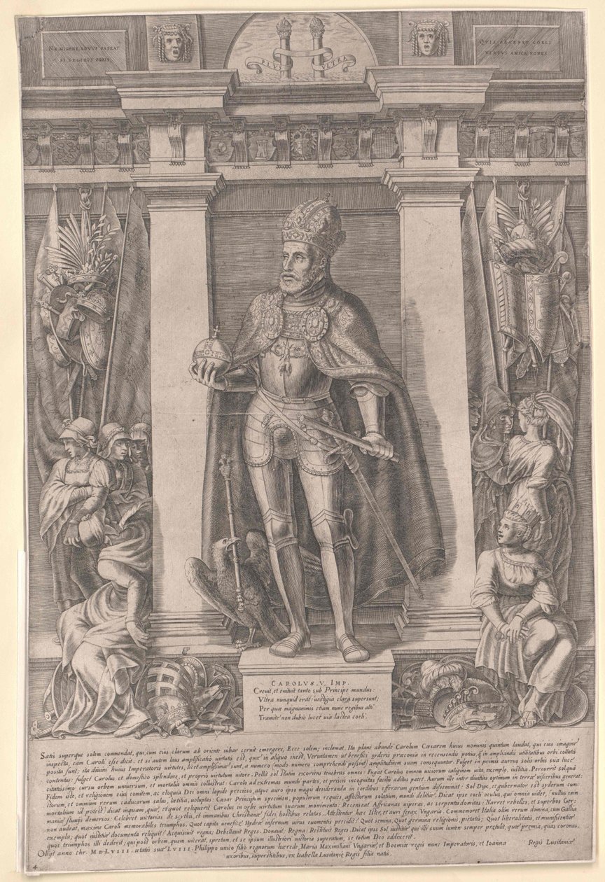 Sacro Imperador Romano Carlos V. de Artist Unknown