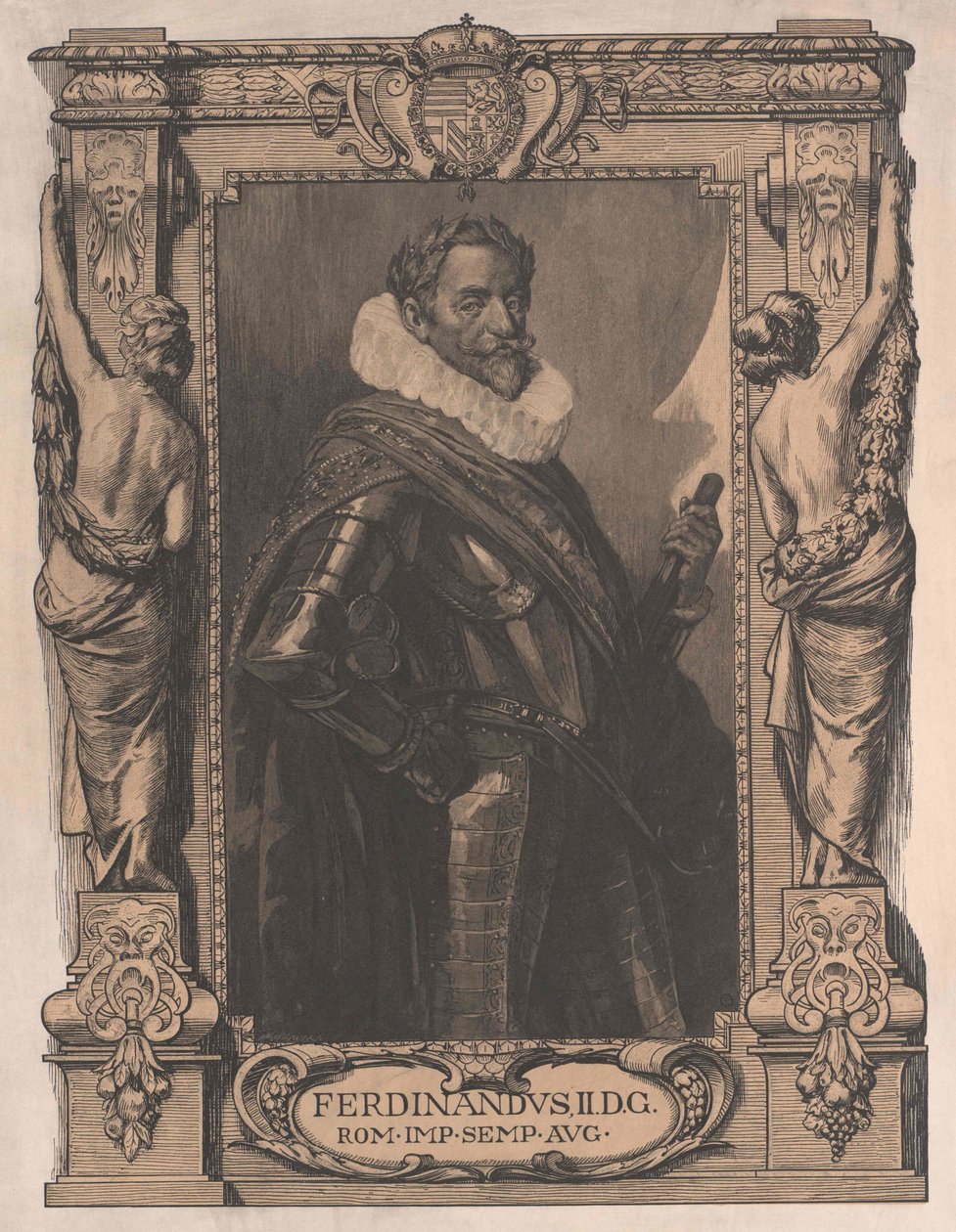 Sacro Imperador Romano-Germânico Fernando II de Artist Unknown