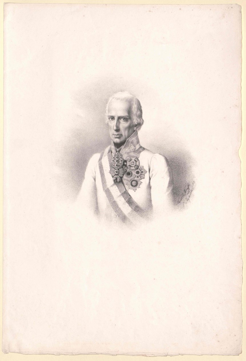 Sacro Imperador Romano-Germânico Francisco II de Artist Unknown