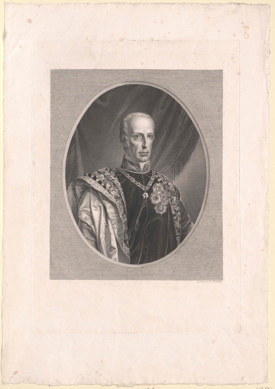 Sacro Imperador Romano-Germânico Francisco II de Artist Unknown