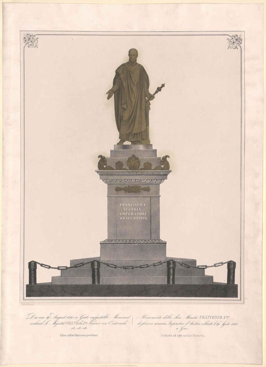 Sacro Imperador Romano-Germânico Francisco II de Artist Unknown