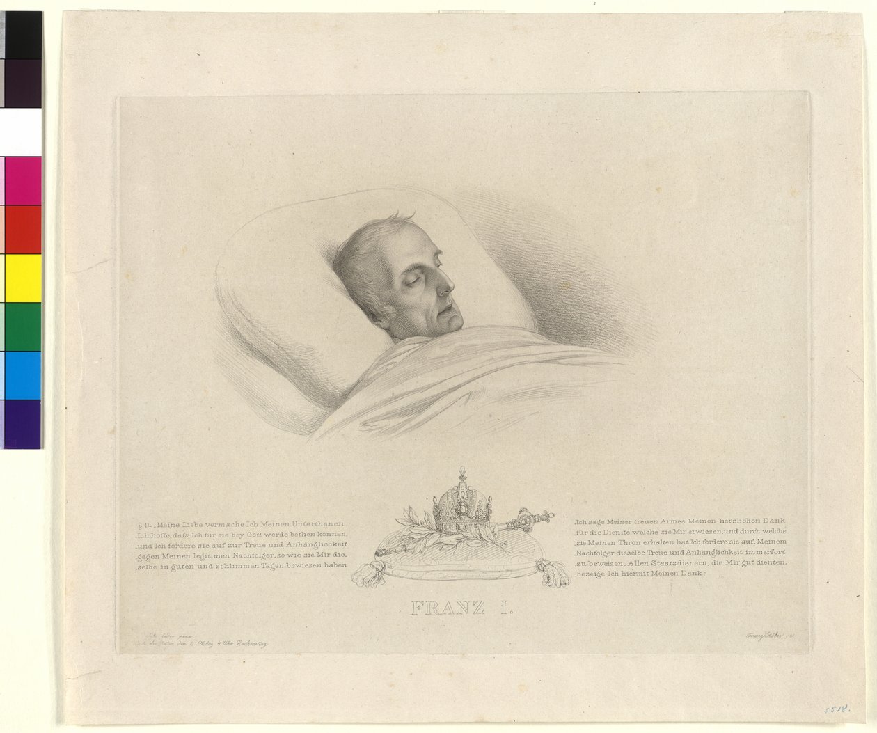 Sacro Imperador Romano-Germânico Francisco II de Artist Unknown