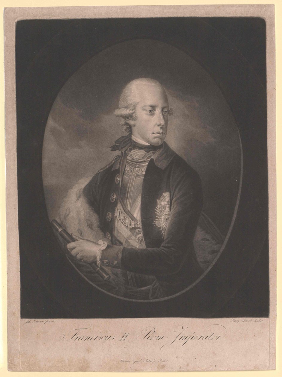 Sacro Imperador Romano-Germânico Francisco II de Artist Unknown