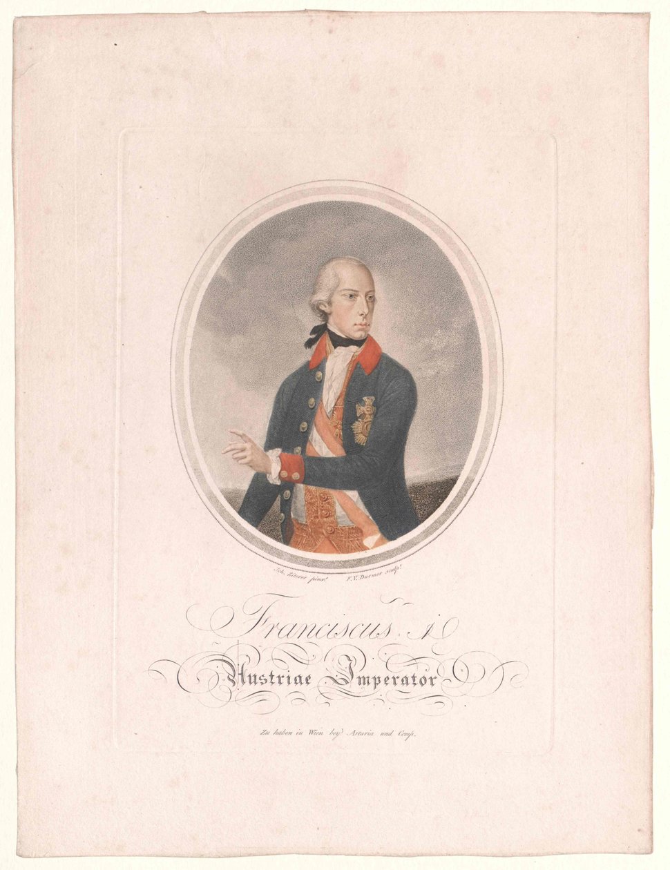 Sacro Imperador Romano-Germânico Francisco II de Artist Unknown