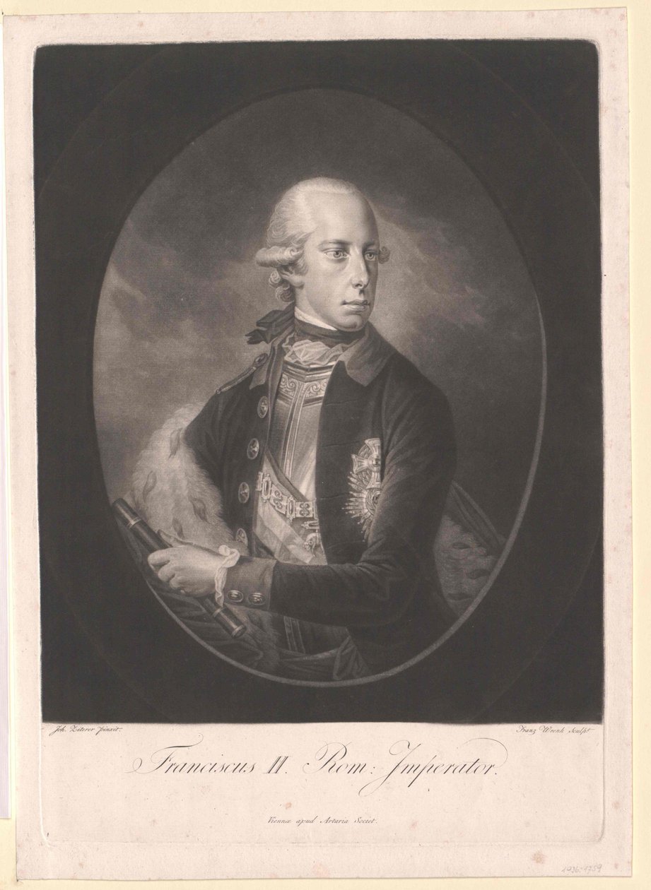 Sacro Imperador Romano-Germânico Francisco II de Artist Unknown