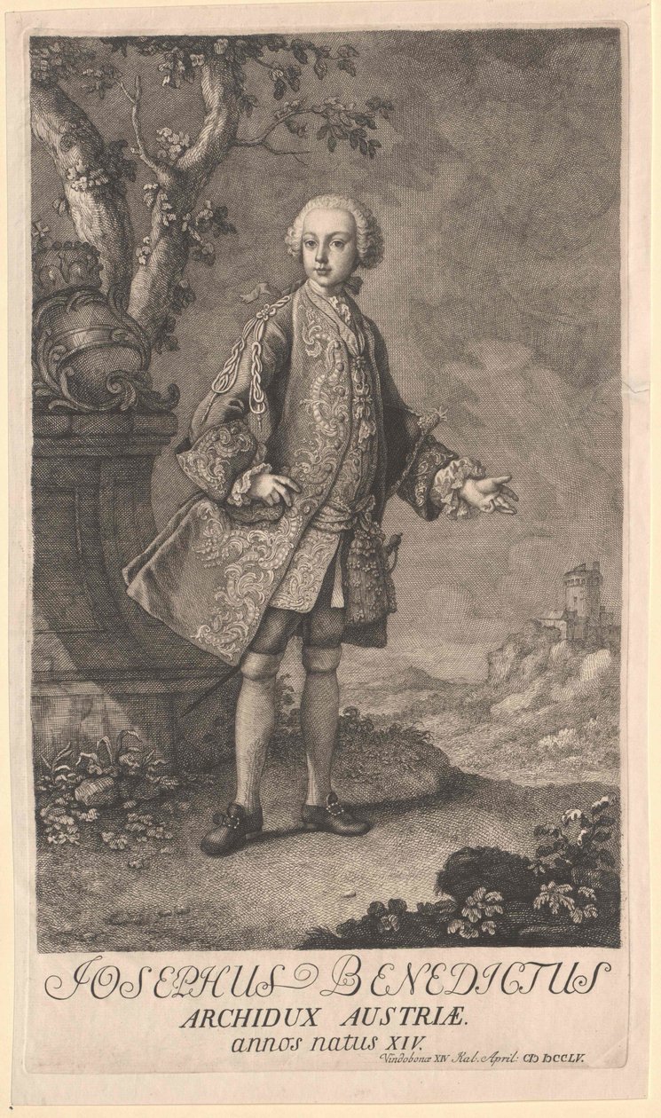 Santo Imperador Romano José II de Artist Unknown