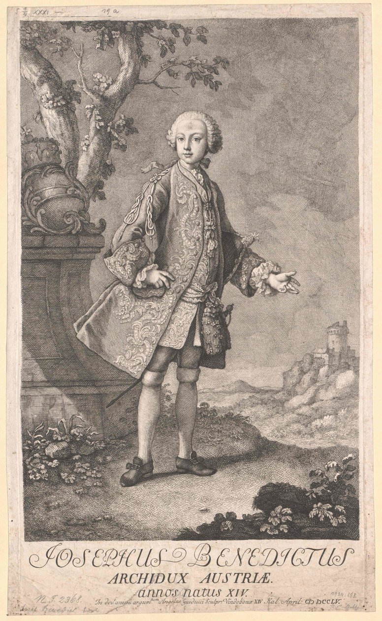 Santo Imperador Romano José II de Artist Unknown