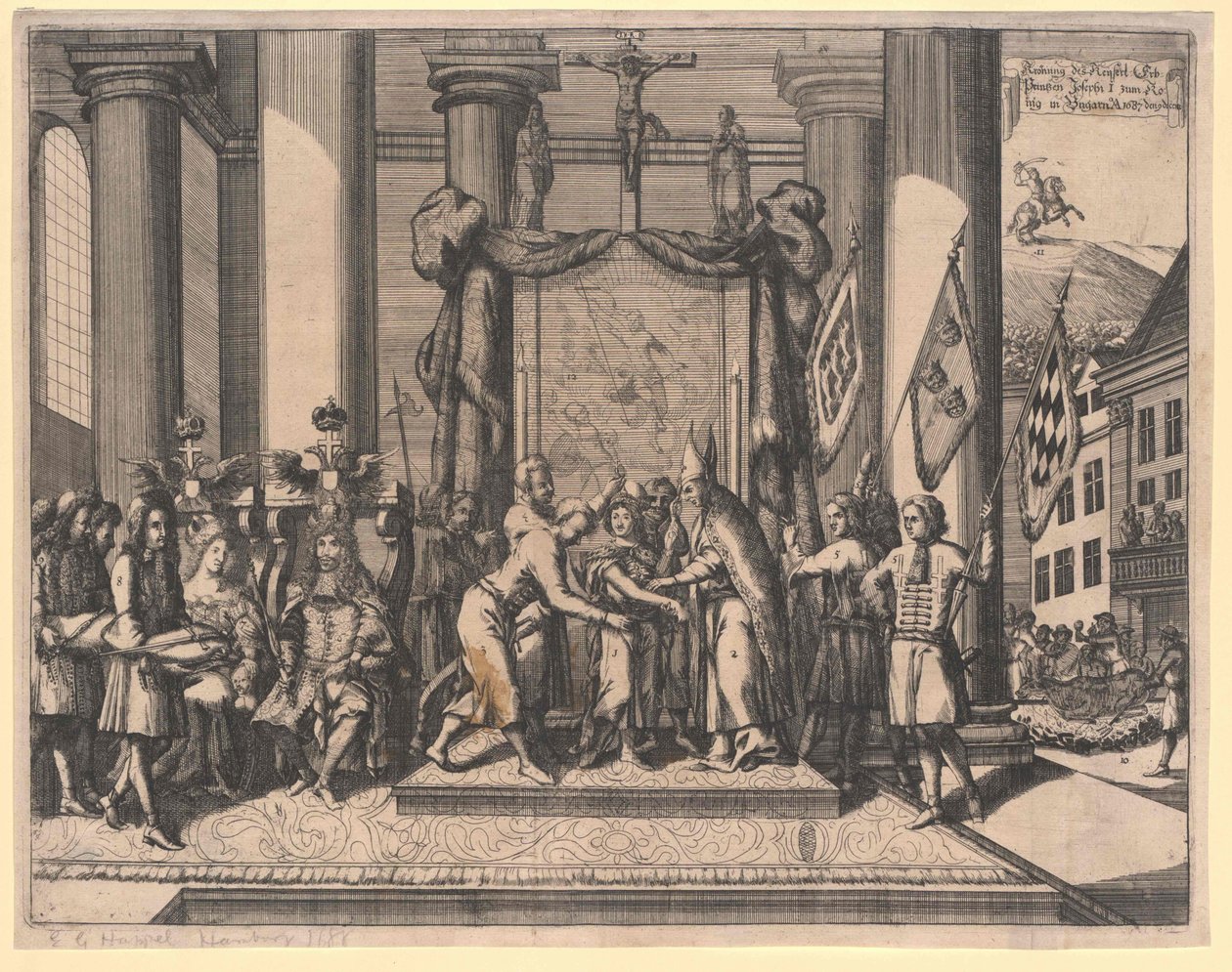 Sacro Imperador Romano José I de Artist Unknown