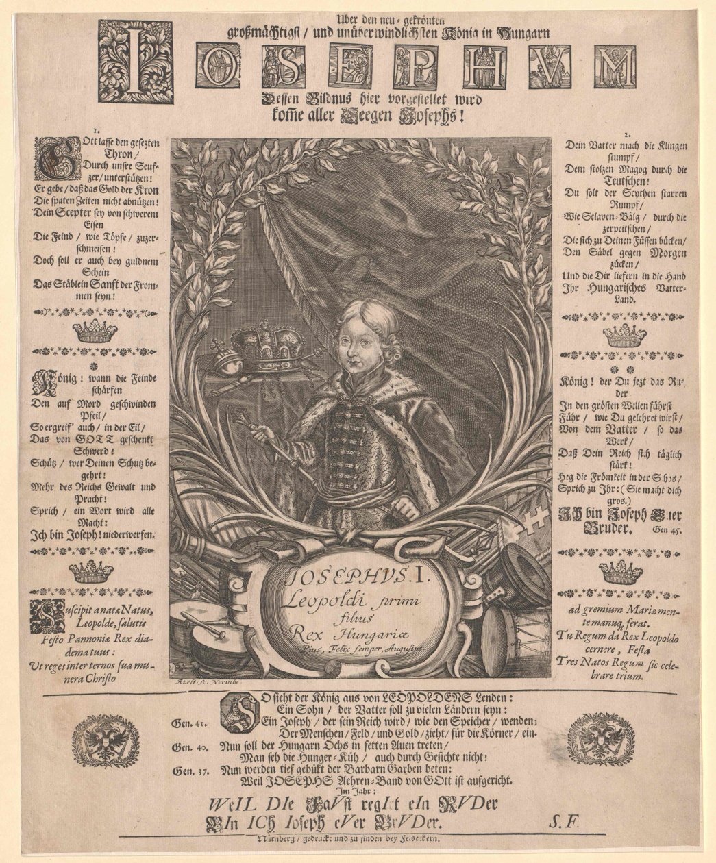 Sacro Imperador Romano José I de Artist Unknown