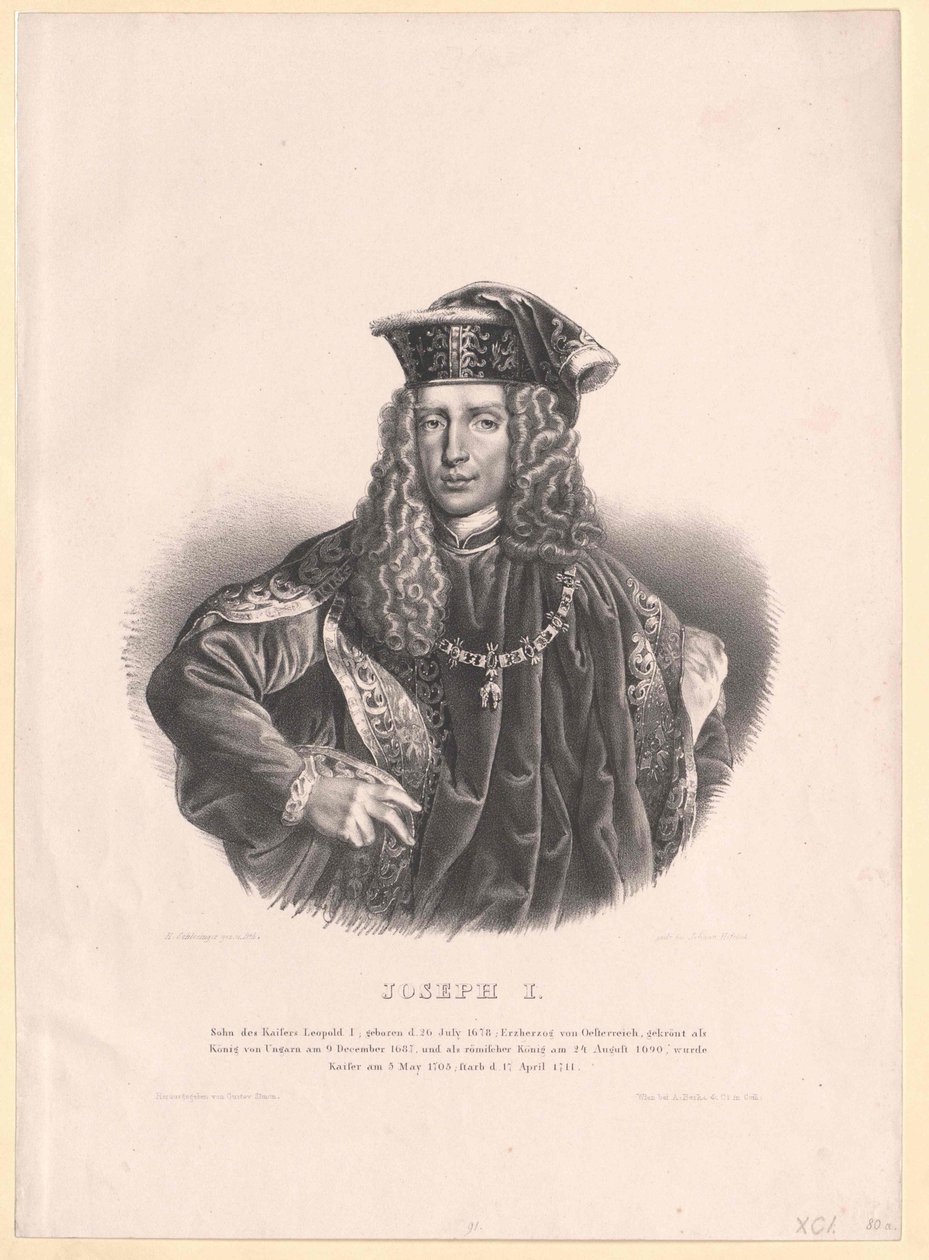 Sacro Imperador Romano José I de Artist Unknown