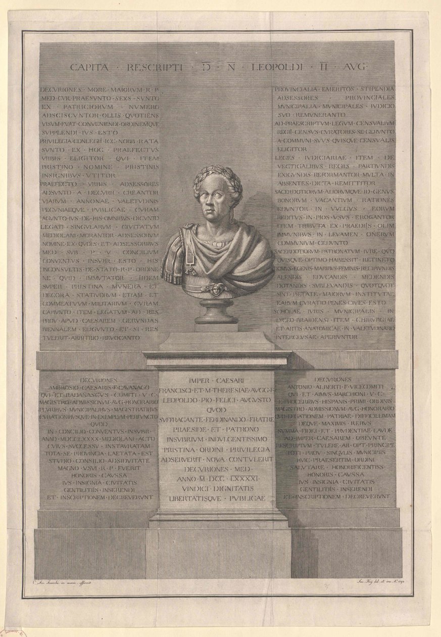 Sacro Imperador Romano Leopoldo II de Artist Unknown