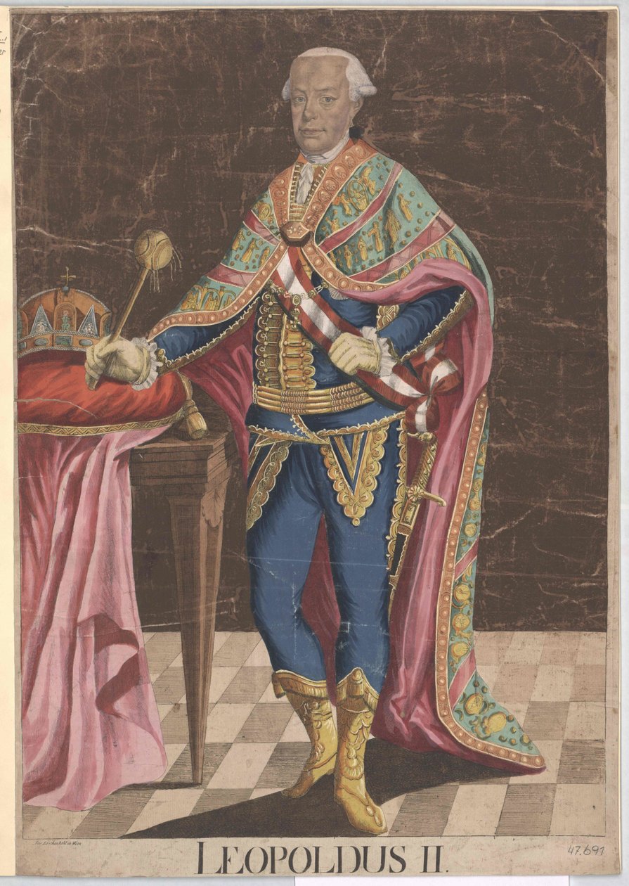 Sacro Imperador Romano Leopoldo II de Artist Unknown