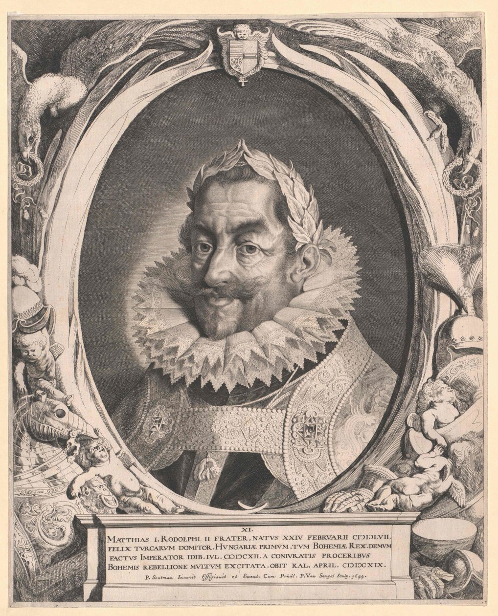 Santo Imperador Romano Mateus I de Artist Unknown
