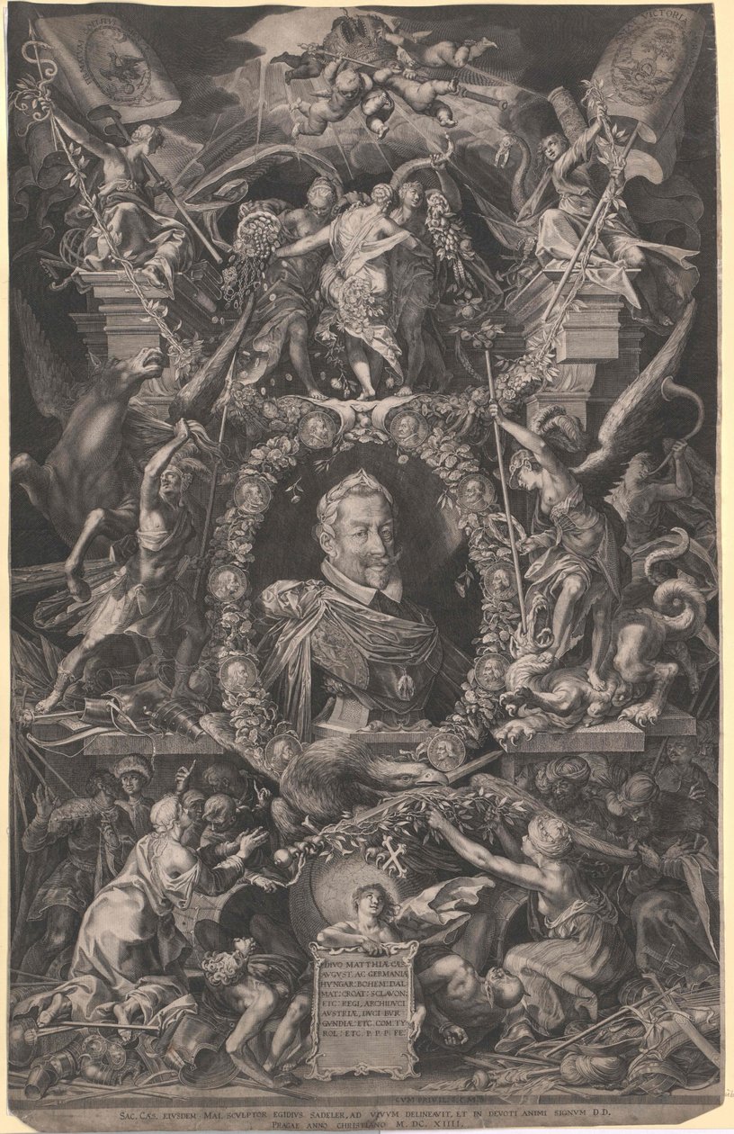 Santo Imperador Romano Mateus I de Artist Unknown