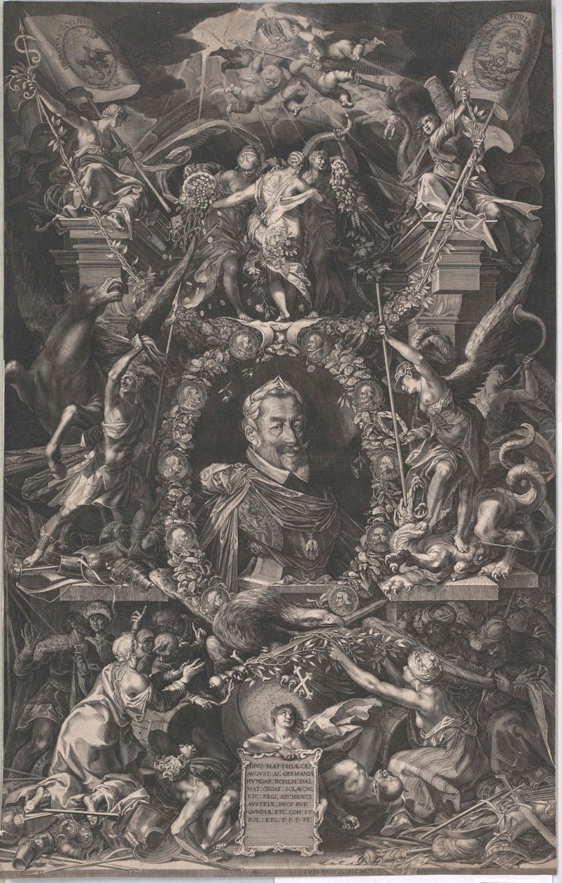 Santo Imperador Romano Mateus I de Artist Unknown