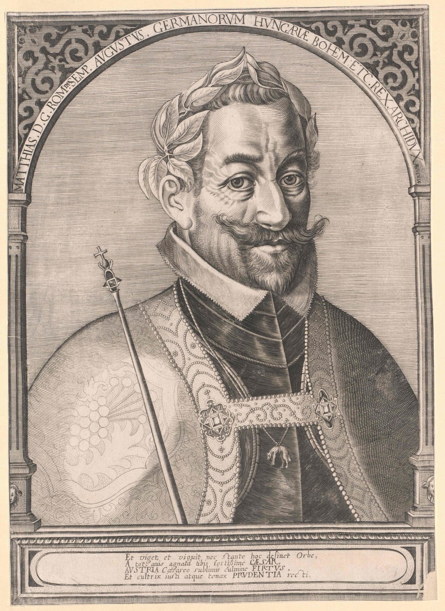 Santo Imperador Romano Mateus I de Artist Unknown