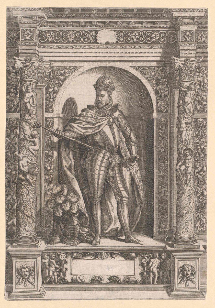 Sacro Imperador Romano Maximiliano II de Artist Unknown
