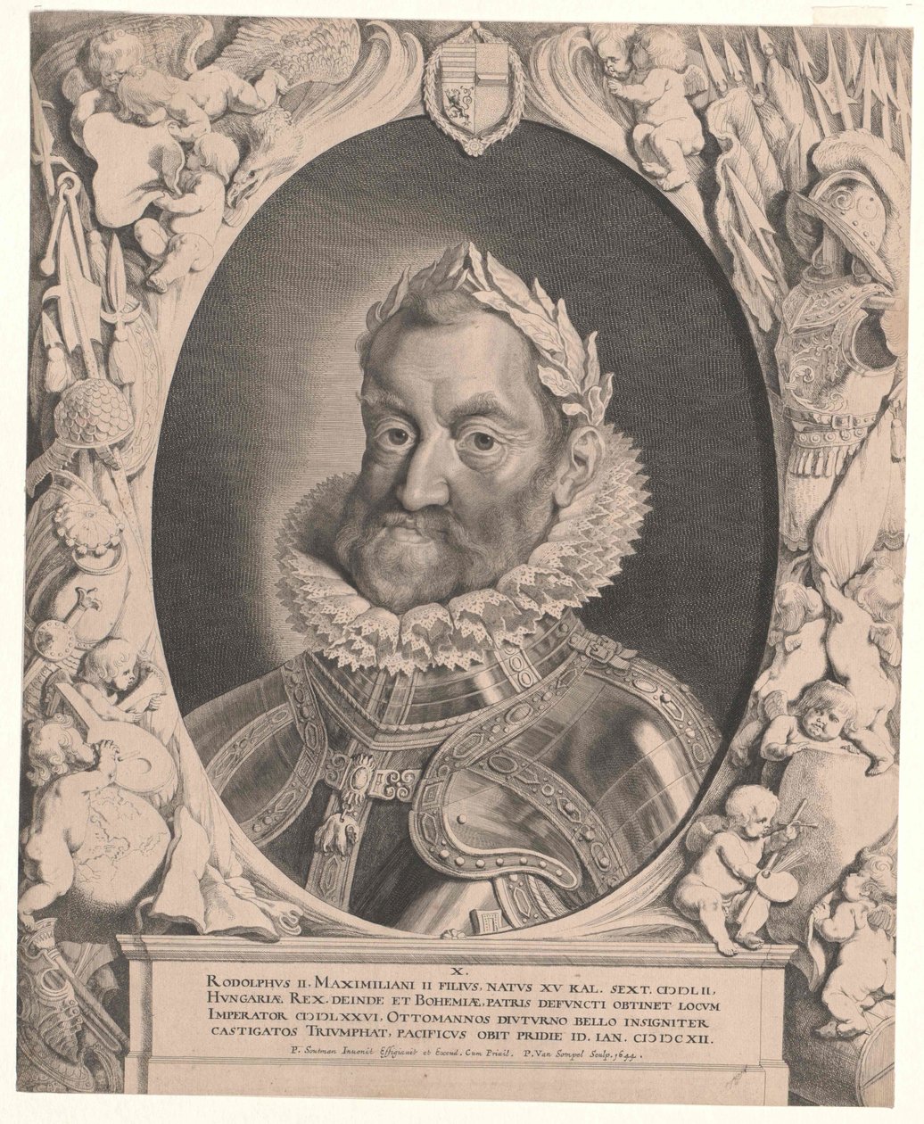 Sacro Imperador Romano-Germânico Rudolf II de Artist Unknown