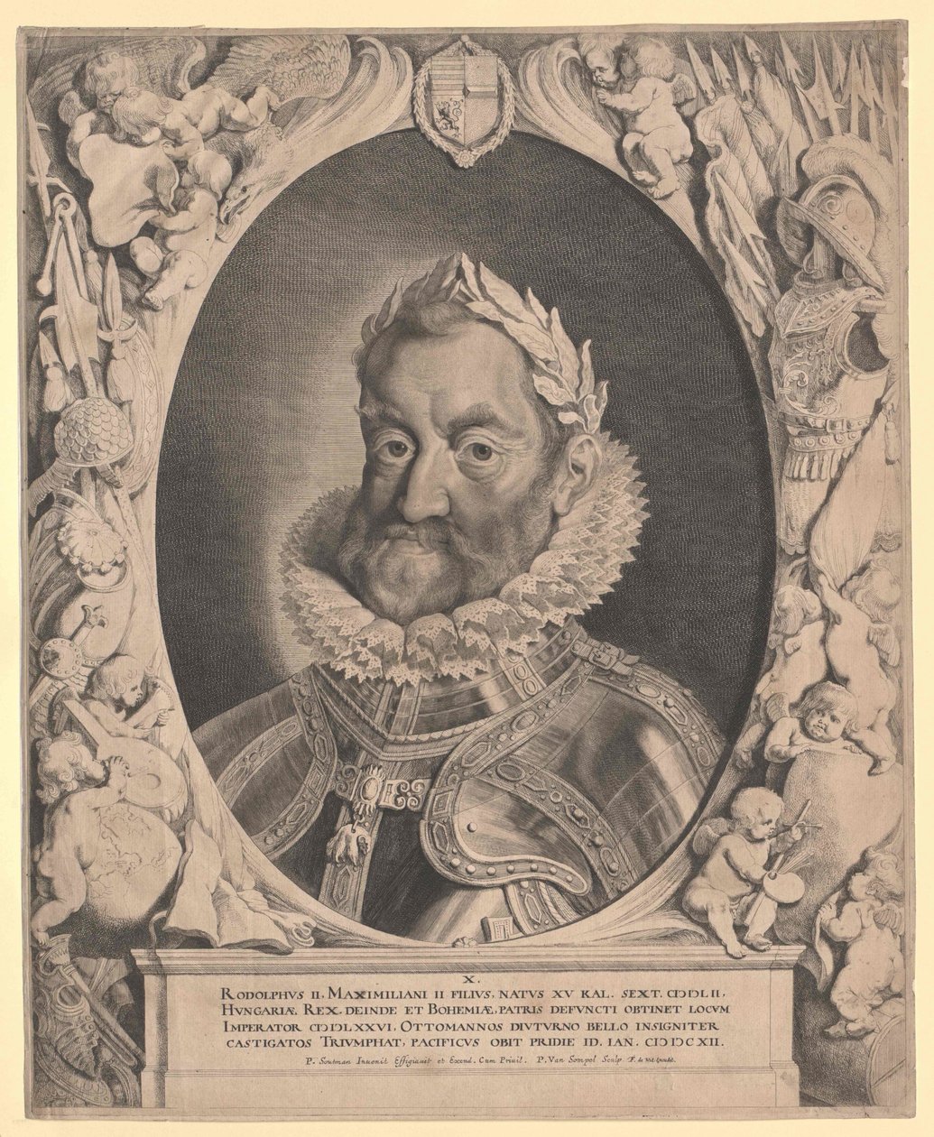 Sacro Imperador Romano-Germânico Rudolf II de Artist Unknown