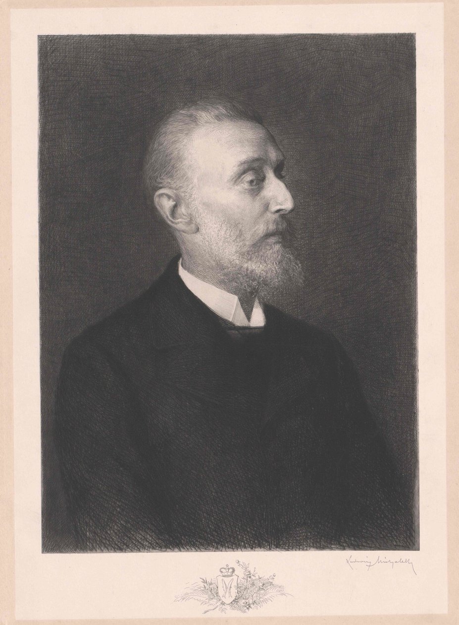 Hugo count e Altgraf Salm-Reifferscheidt-Raitz (impressão) de Artist Unknown