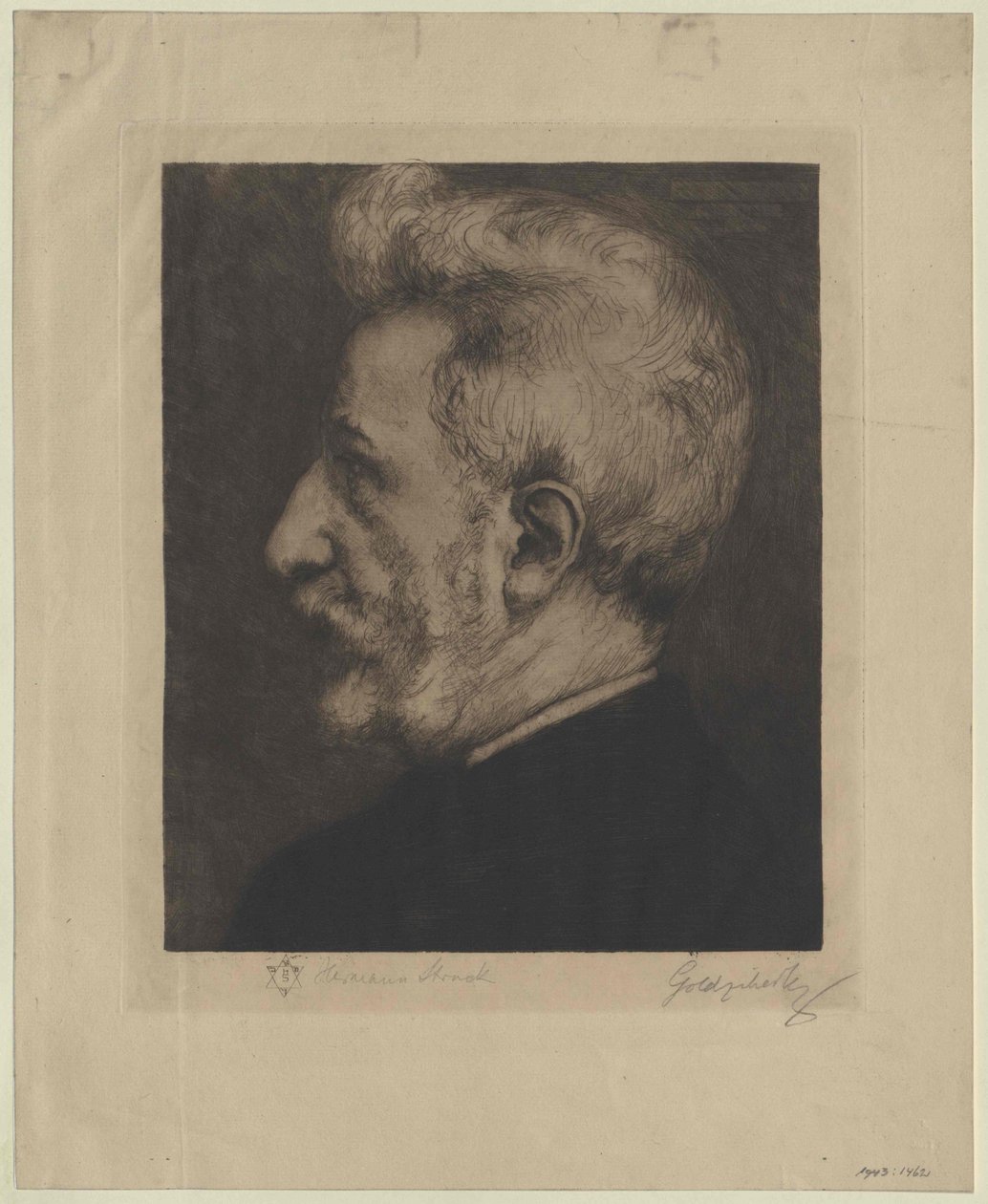 Ignaz Goldziher de Artist Unknown