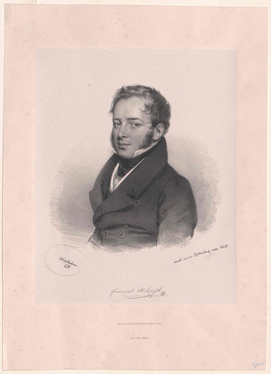 Immanuel Mikschik (impressão) de Artist Unknown