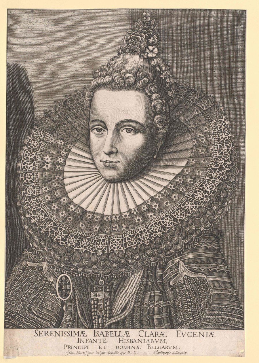 Infanta de Espanha Isabella Clara Eugenia de Artist Unknown