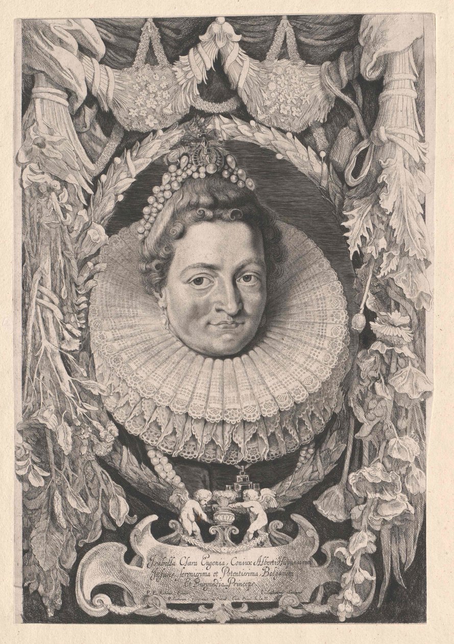 Infanta de Espanha Isabella Clara Eugenia de Artist Unknown