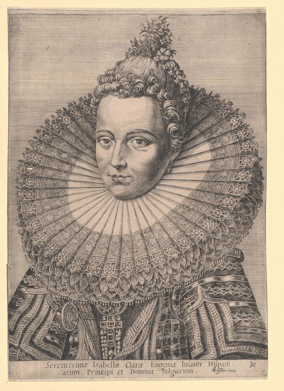 Infanta de Espanha Isabella Clara Eugenia de Artist Unknown