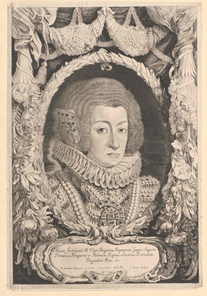 Infanta de Espanha Maria Anna de Artist Unknown