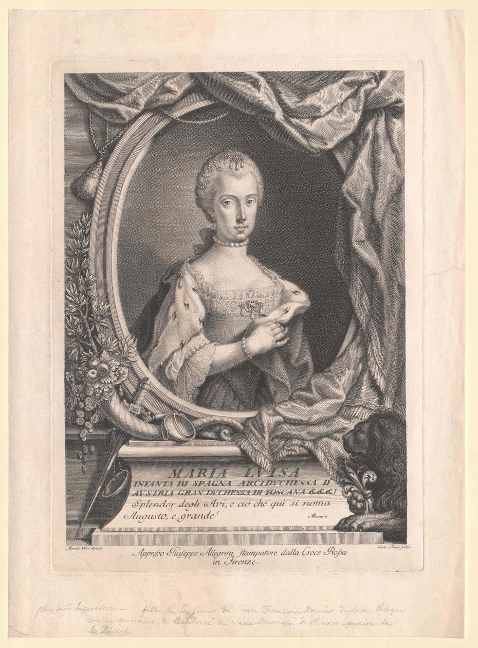 Infanta de Espanha Maria Luísa de Artist Unknown