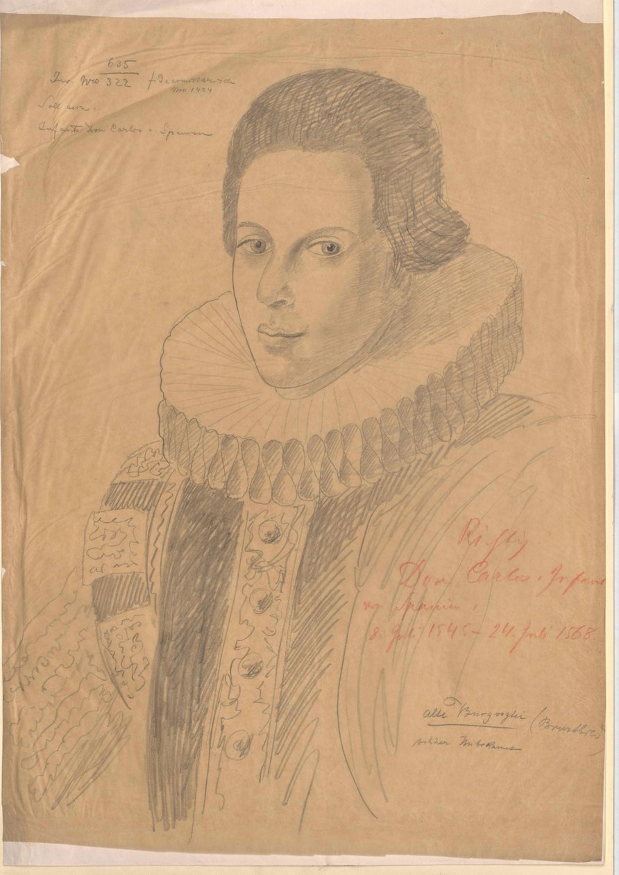 Infante de Espanha Carlos de Artist Unknown