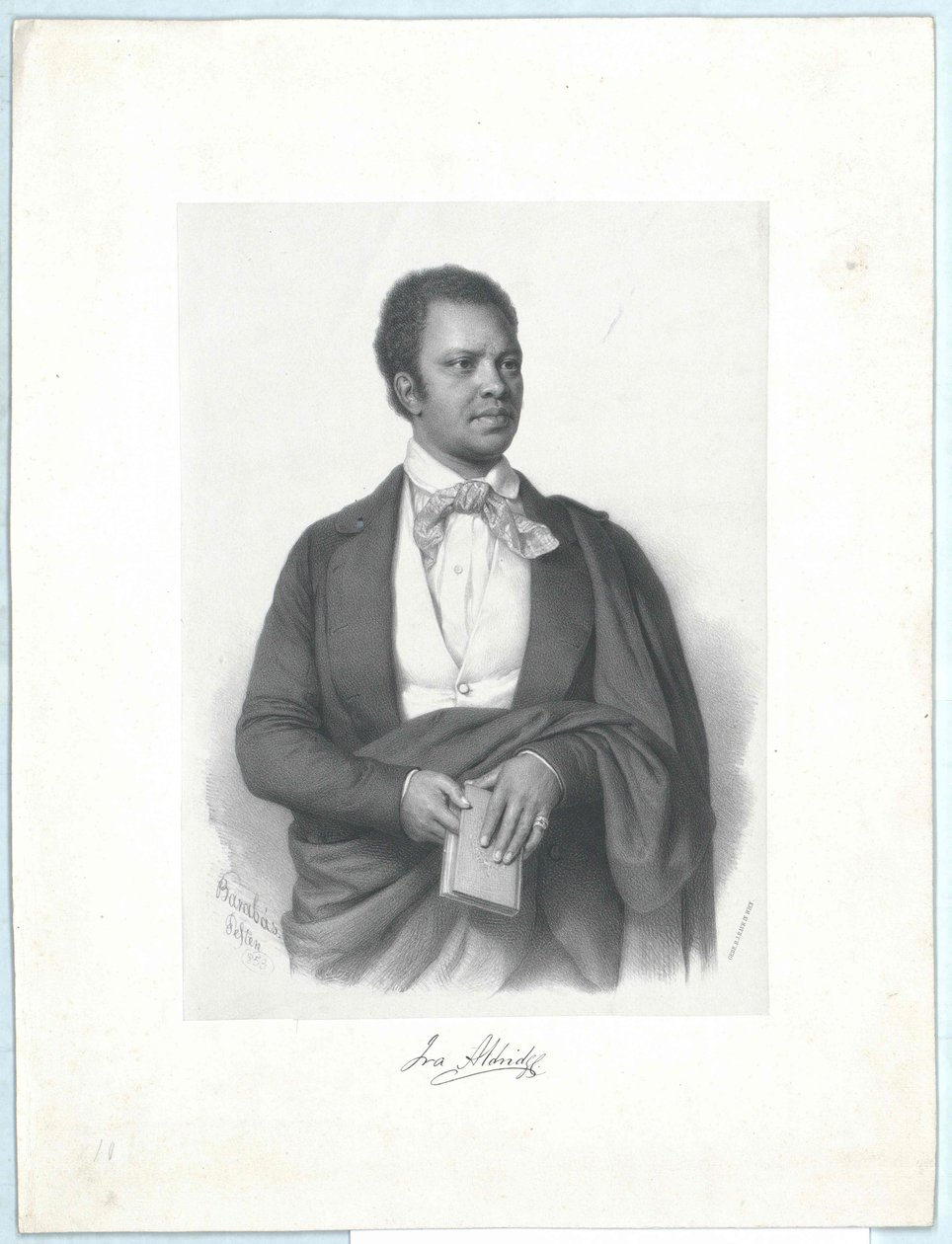Ira Frederick Aldridge de Artist Unknown
