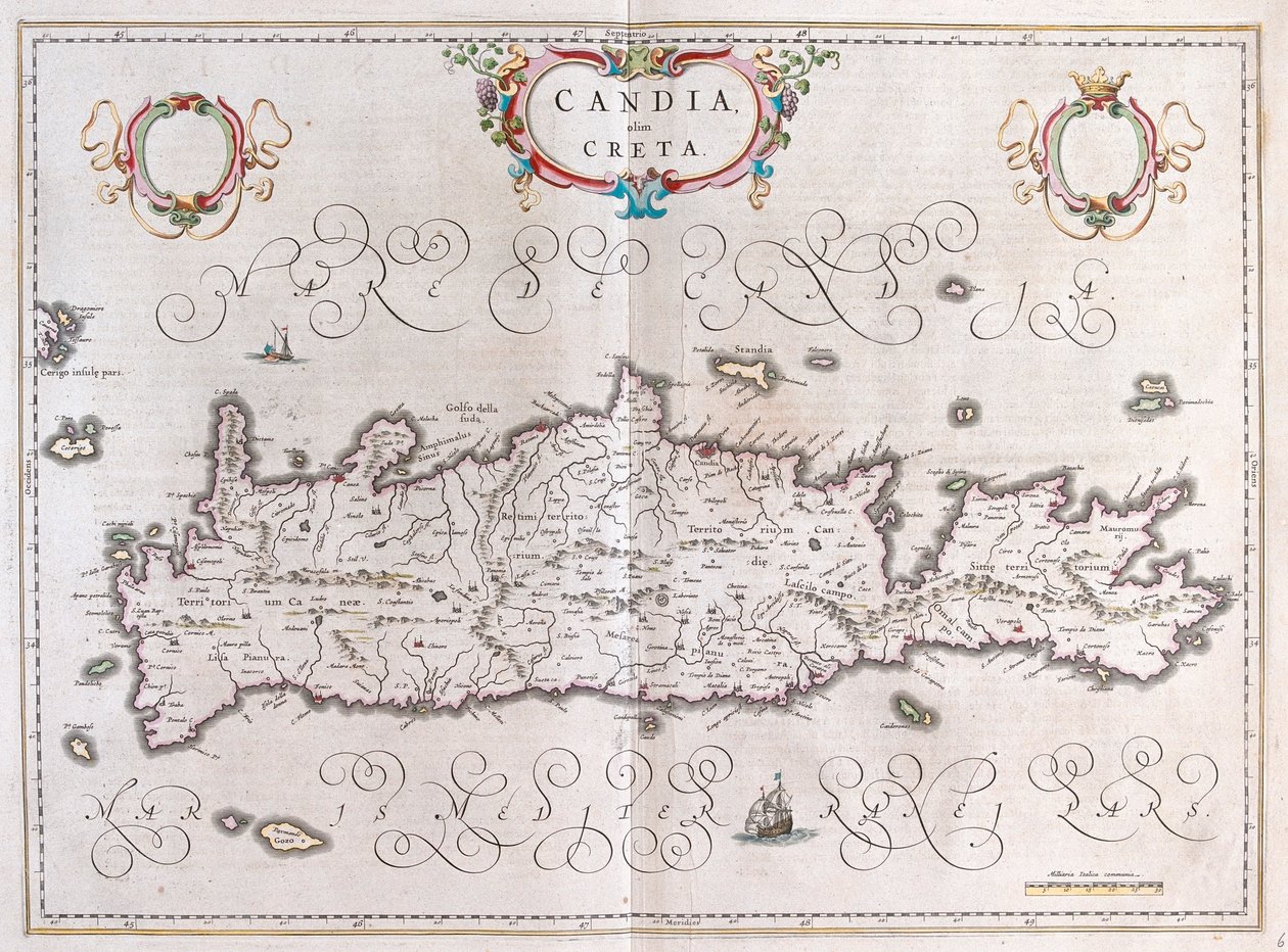 Ilha de Creta, © de Artist Unknown