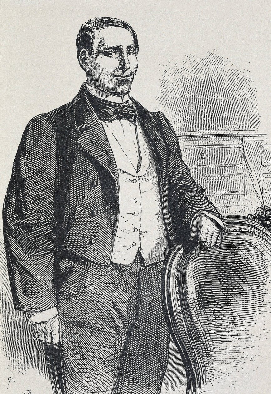 JUAREZ GARCIA, Benito (1806-1872) (gravura) de Artist Unknown