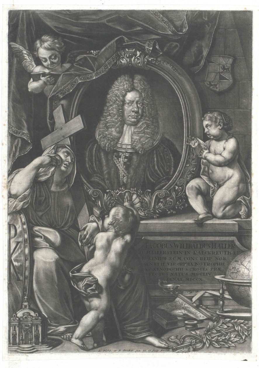 Jacob Wilibald Haller von Hallerstein de Artist Unknown