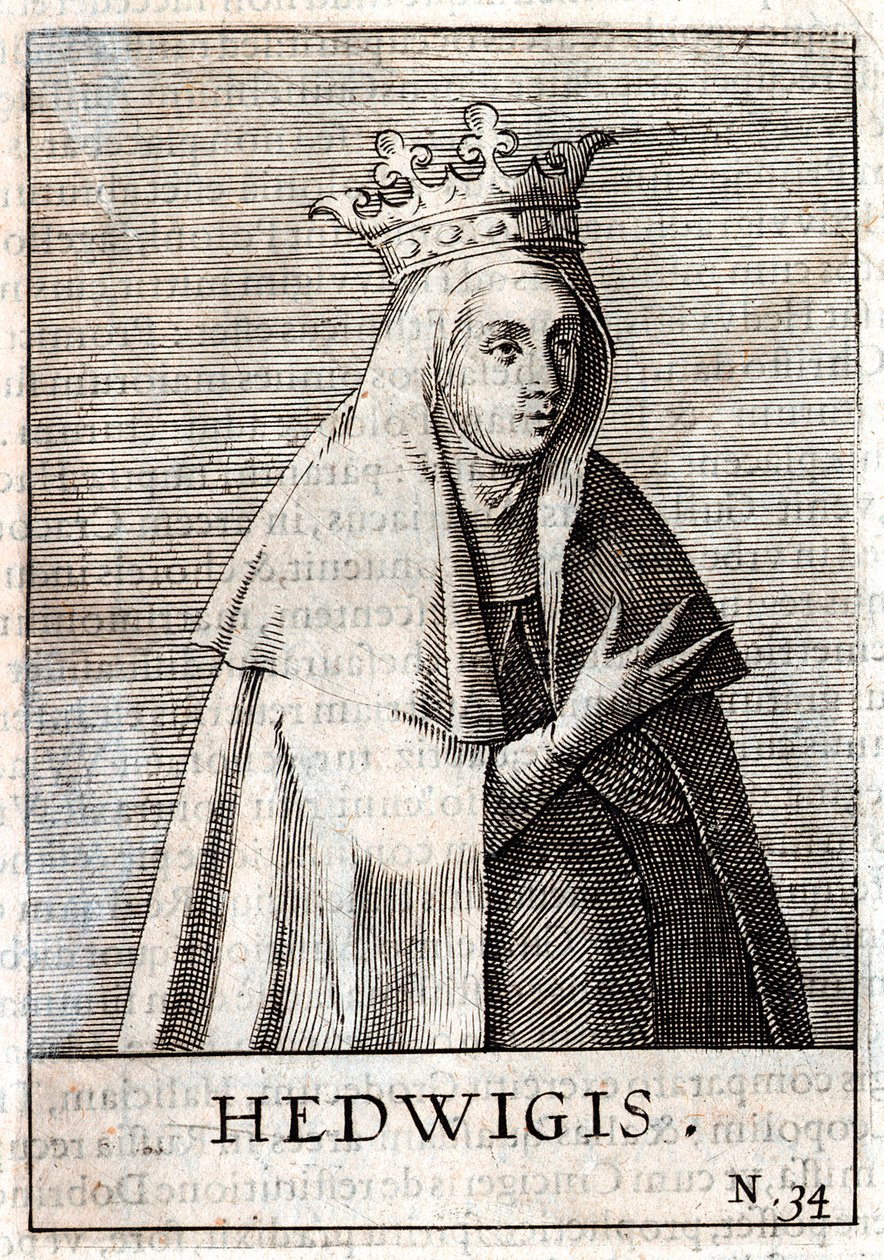 Jadwiga da Polónia (gravura) de Artist Unknown