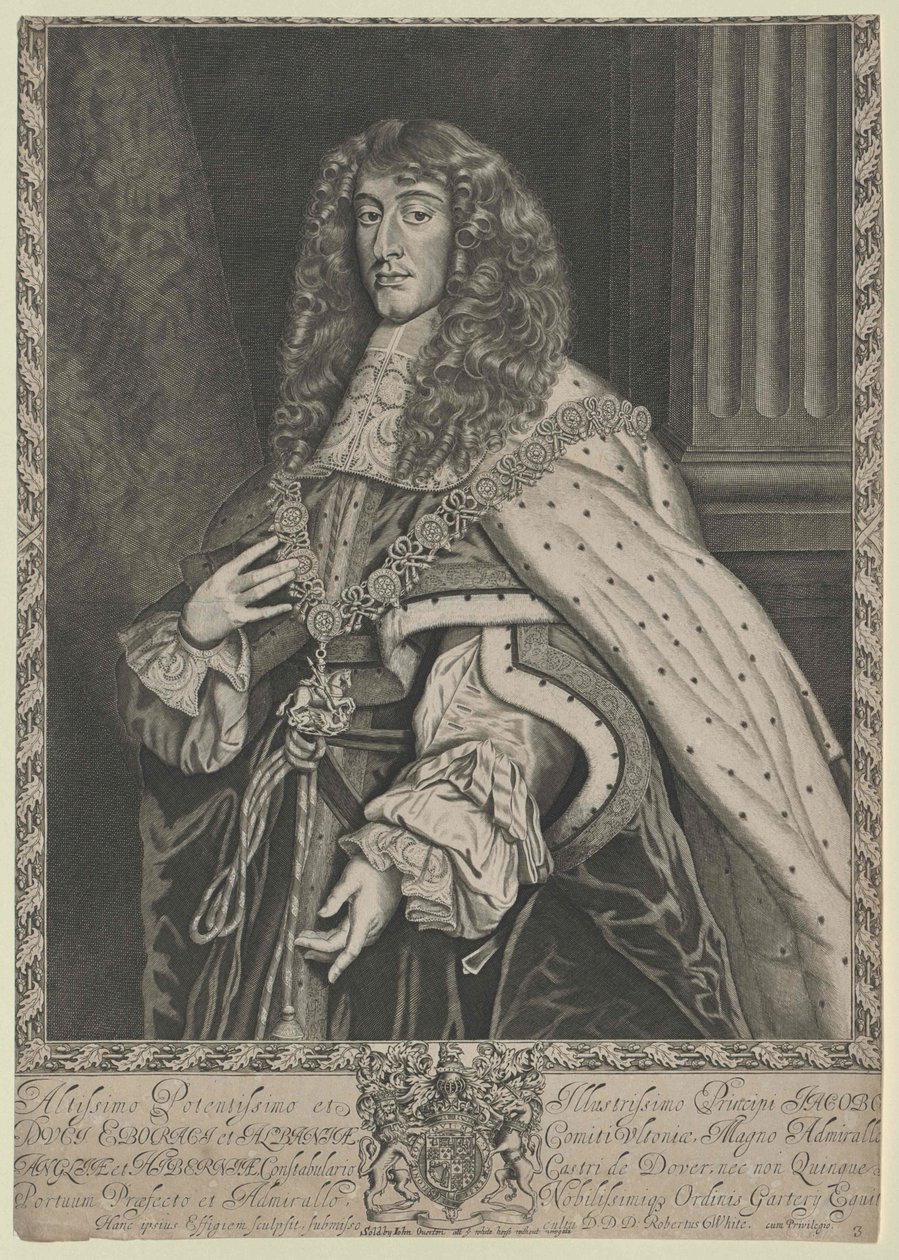 Jakob II Rei de Inglaterra, de Artist Unknown