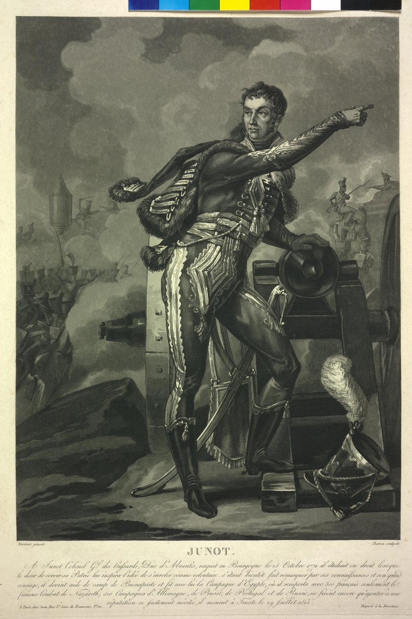 Jean Andoche Junot (gravura) de Artist Unknown