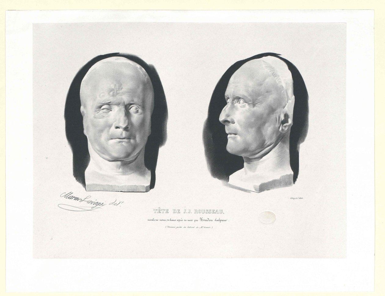 Jean Jacques Rousseau de Artist Unknown