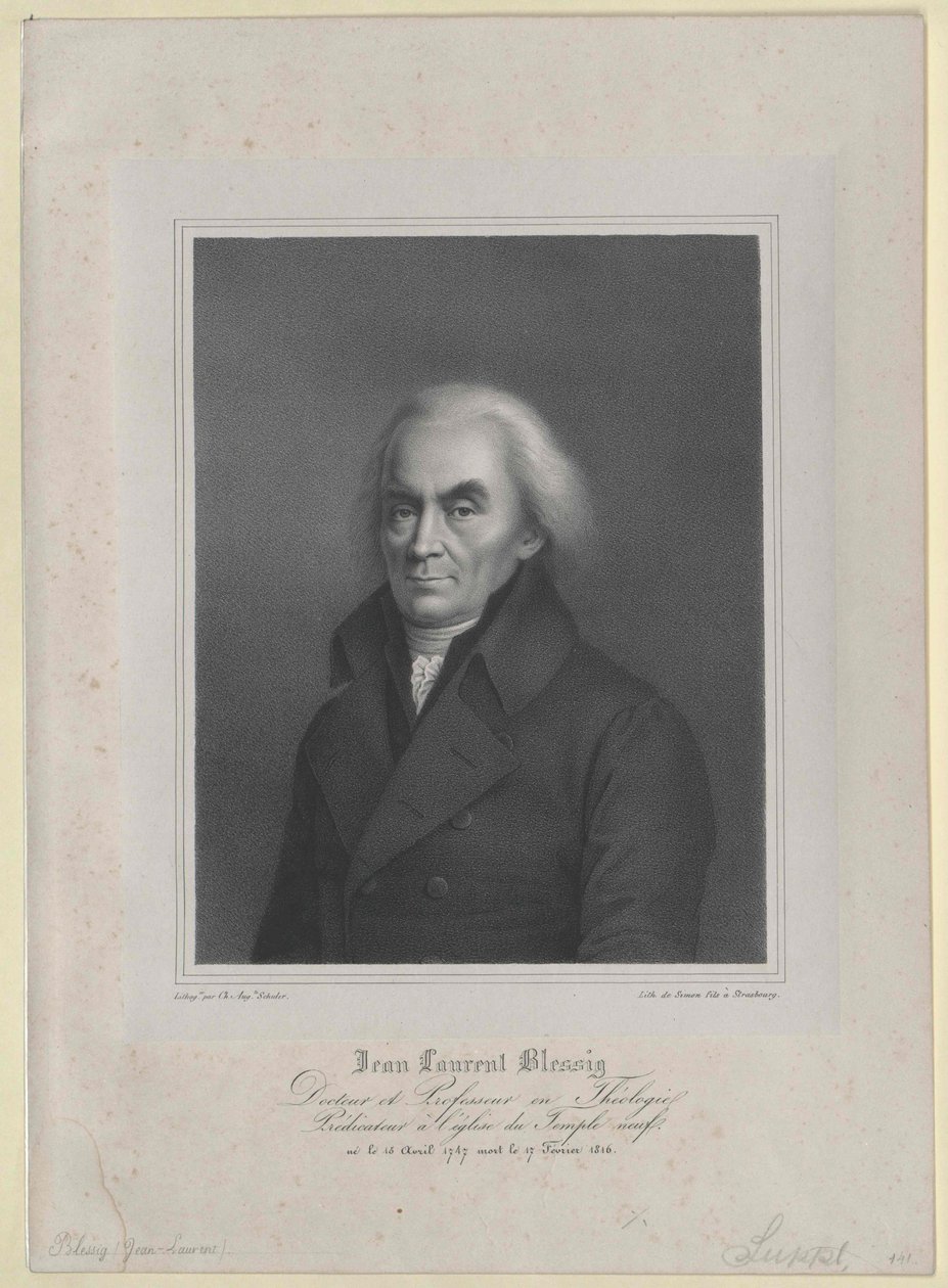 Jean Laurent Blessig de Artist Unknown