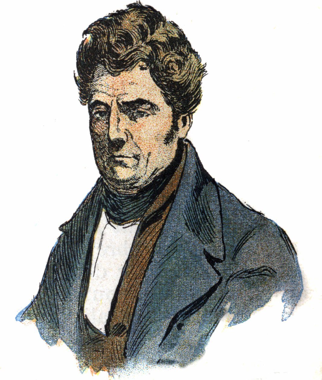 Jean Reboul, poeta francês. de Artist Unknown