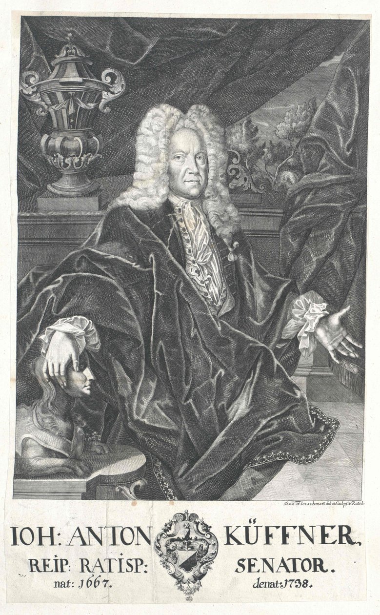 Johann Anton Kueffner de Artist Unknown