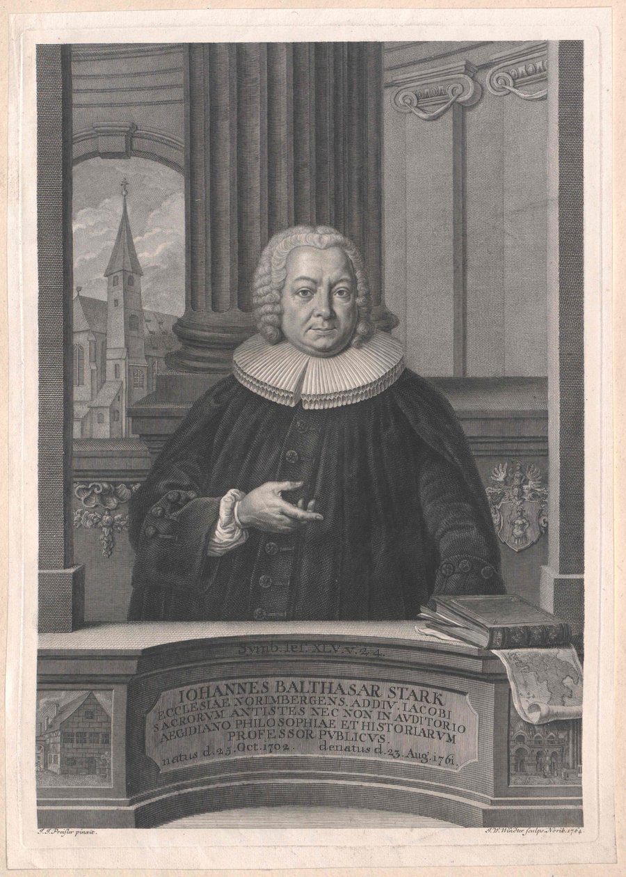 Johann Balthazar Stark de Artist Unknown