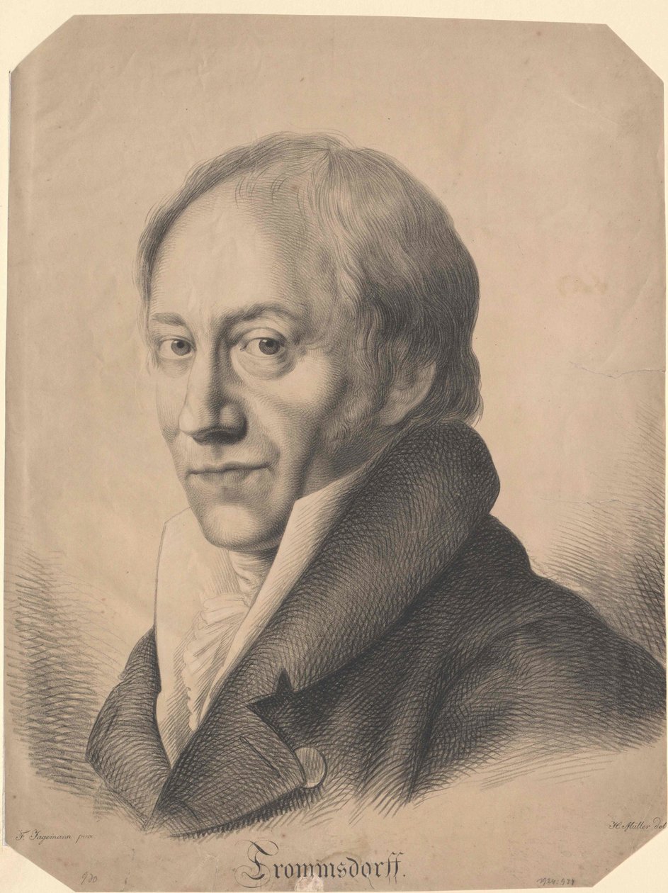 Johann Bartholomew Trommsdorff de Artist Unknown