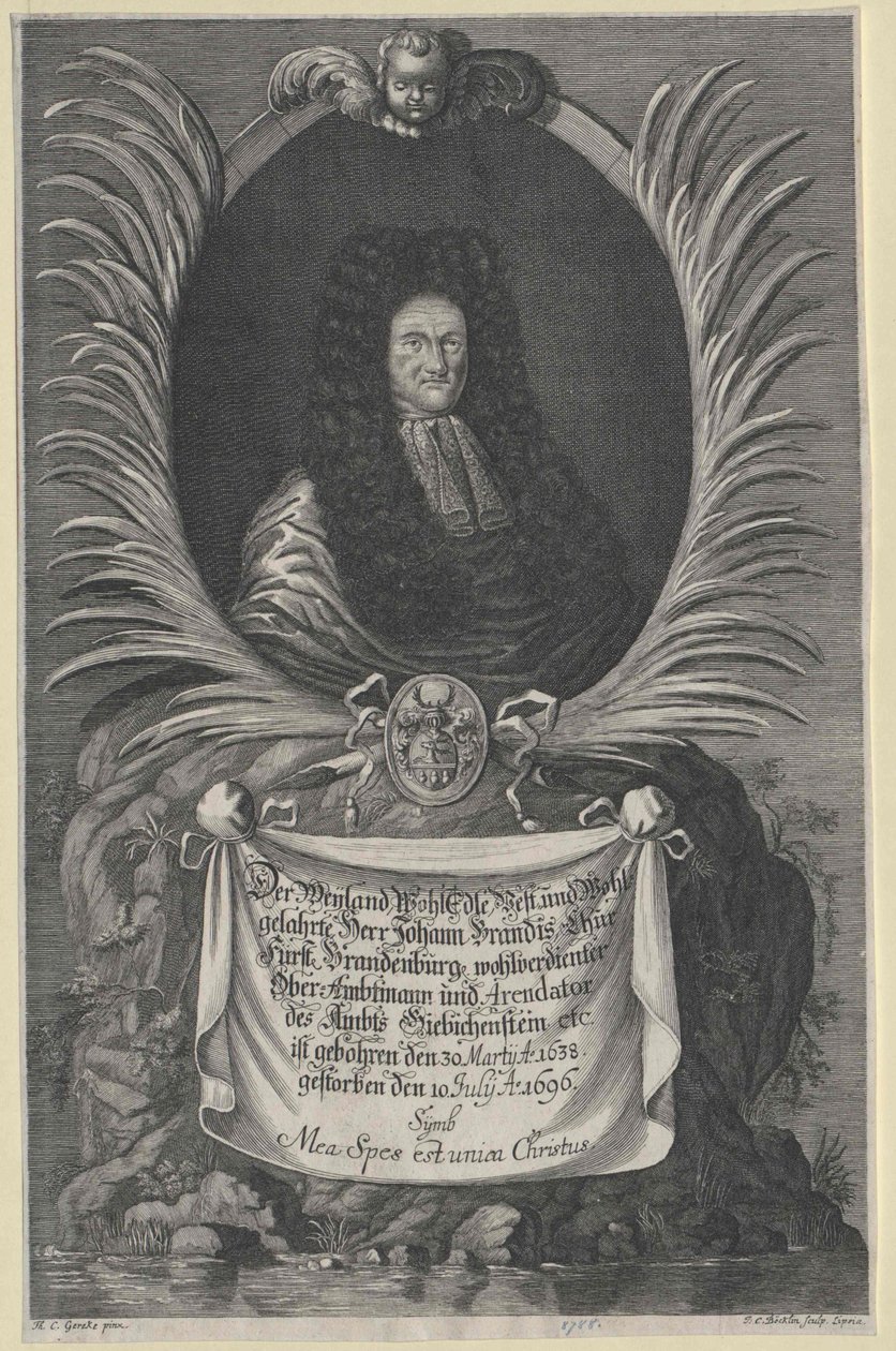 Johann Brandis (imprimir) de Artist Unknown